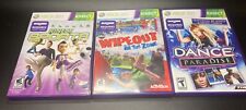 Xbox 360 Kinect Games Lot Of 3 - Kinect Sports, Wipeout, Dance Paradise
