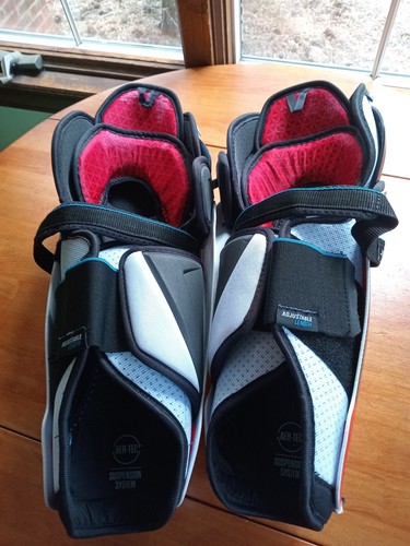 CCM Jetspeed FT 6 Ice Hockey Shin Guards Senior Size 14 Pair - Picture 4 of 4
