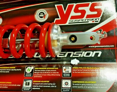 パーツ yss suspension crf125f DNM HD Rear Shock w/ Adjustable Rebound – CRF125F/FB