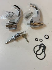 OUTSIDE DOOR HANDLE CHEVY GMC TRUCK  1955 1956 1957 1958 1959 With Key Button