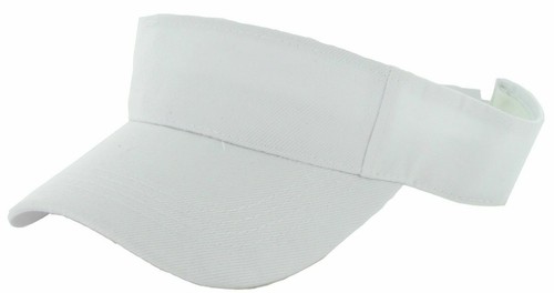 Visor Sun Hat Cap Golf Tennis Beach Men Women Adjustable Sport Plain Solid Color - Picture 3 of 23