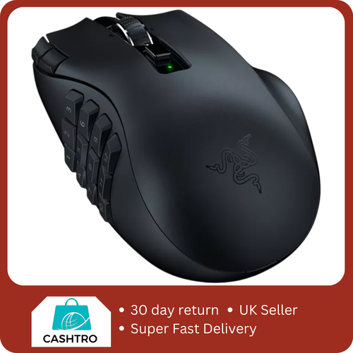 Razer Naga V2 HyperSpeed Wireless Gaming Mouse (Damaged box)