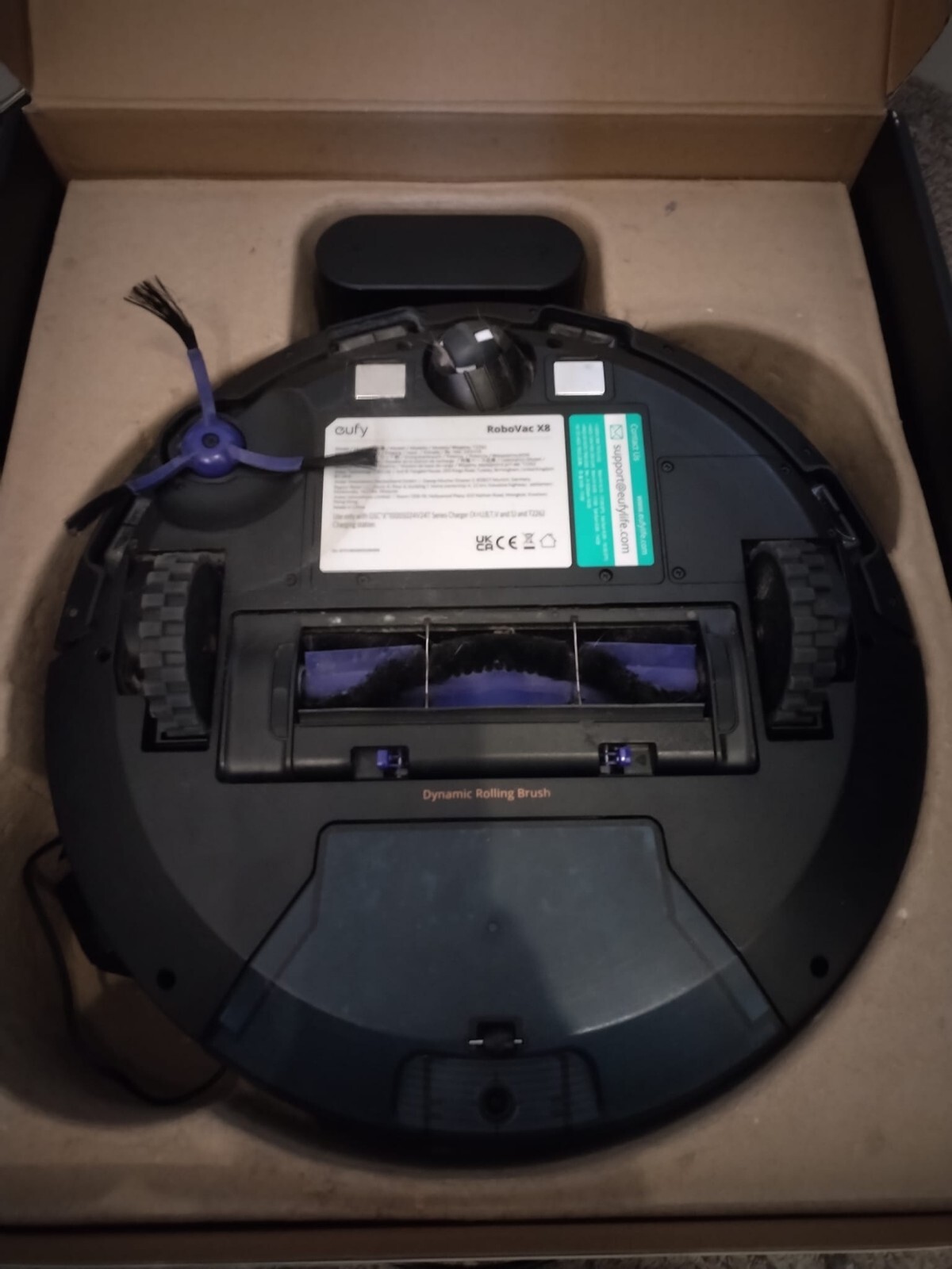 eufy RoboVac X8 Robot Vacuum Cleaner Black 656942499725 eBay