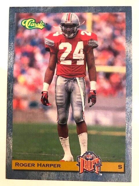 NFL - 1993 Classic Draft Picks Football Roger Harper Rookie Card