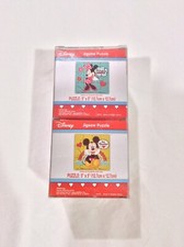 12 Mickey And Minnie Jigsaw Puzzles.