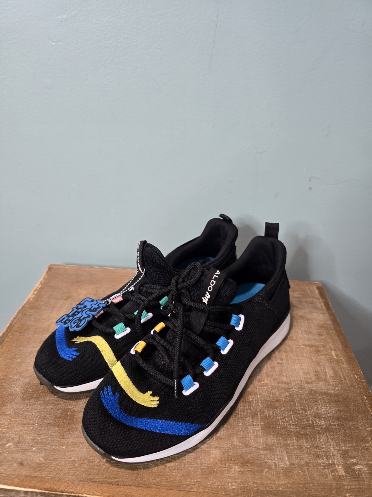 Sneakers ricamate Aldo X Buff Monster Mx3 Pony Hug taglia 9