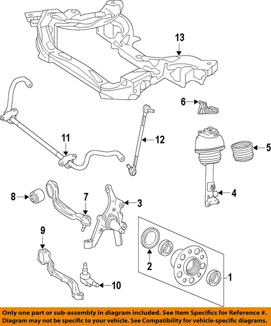 2012 Mercedes Benz Cls550 W218 Front Right Suspension Control Arm Lower Oem For Sale Online Ebay