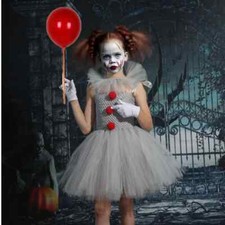 Halloween Girls Dress Kids Cosplay Costume Girl Carnival Party Dress Up Clothing