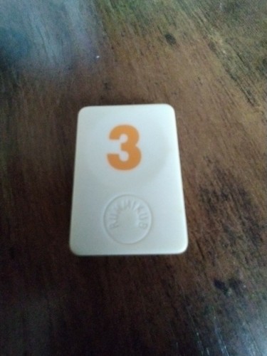 RUMMIKUB CHIFFRES PIECES PIONS AU CHOIX RECHANGES 4X3 CM PIECES D'ORIGINE - Photo 30/57