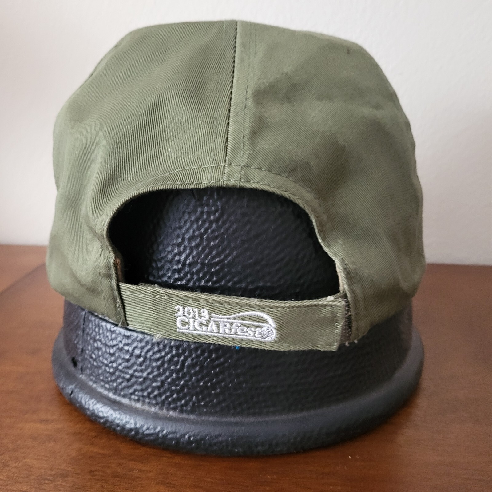 Cigars International Hat Cap Adjustable Green Cig… - image 4