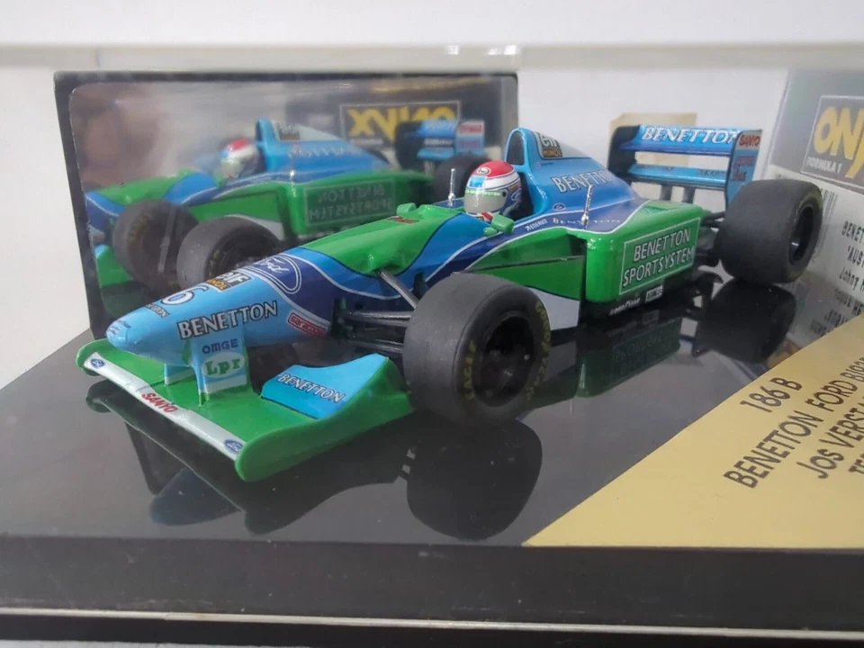 Литая модель гоночных автомобилей F1 5x Onyx 1:43 Benetton Ford 163 185A 186A 186B 209 - Изображение 4 из 4