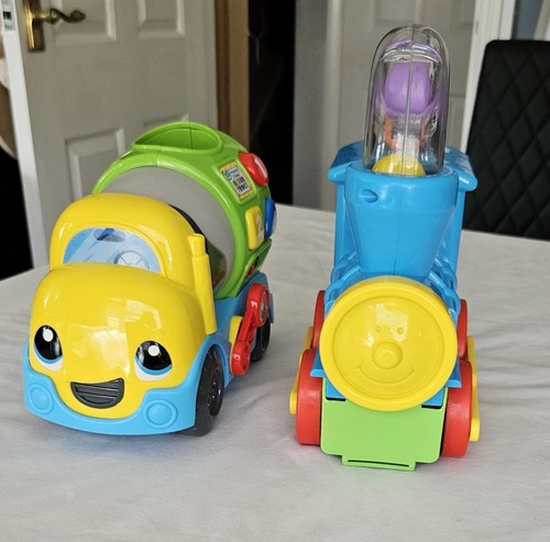 Leapfrog Popping Colour Mixer Truck Interactive Toy & Funtime Push Along Truck - Picture 17 of 21