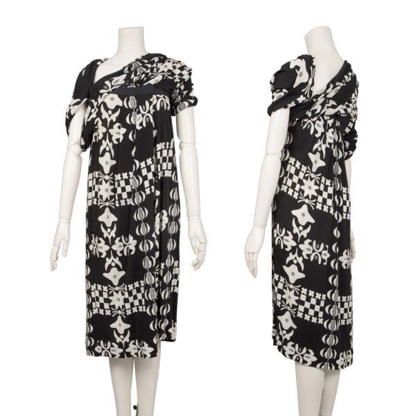 Yohji Yamamoto FEMME Cotton Printed Dress Size 2(K-139869