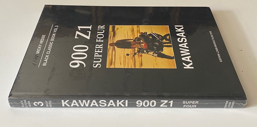 KAWASAKI BLACK CLASSIC BOOK VOL 3 WITH DVD Z1 900 MICKY HESSE OWNER'S MANUAL - Foto 3 di 7