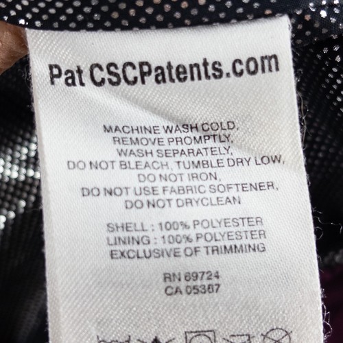 Chaqueta Columbia para mujer pequeña granate intercambio omnicalor - Imagen 6 de 13