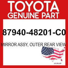 Toyota Genuine 87940-48201-C0 Mirror Assy Outer Rear View 8794048201C0 OEM