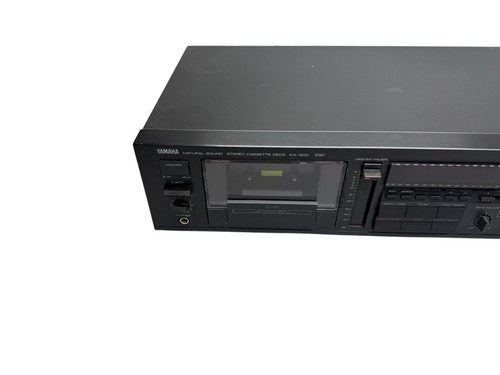 Yamaha KX-500 Vintage Suono Naturale Stereo Cassette Tape Deck Made in Japan - Foto 6 di 7