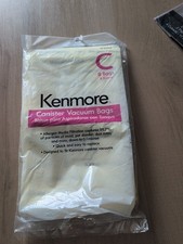 Kenmore 50104 4 Pack Style C/Q Canister Vacuum Bags Open Bag New Original