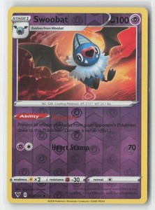Swoobat 074/185 Reverse Holo Vivid Voltage Uncommon