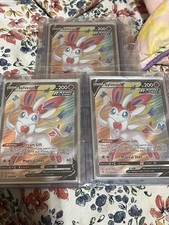 Sylveon V (Full Art) 183/203 SWSH07: Evolving Skies Holo