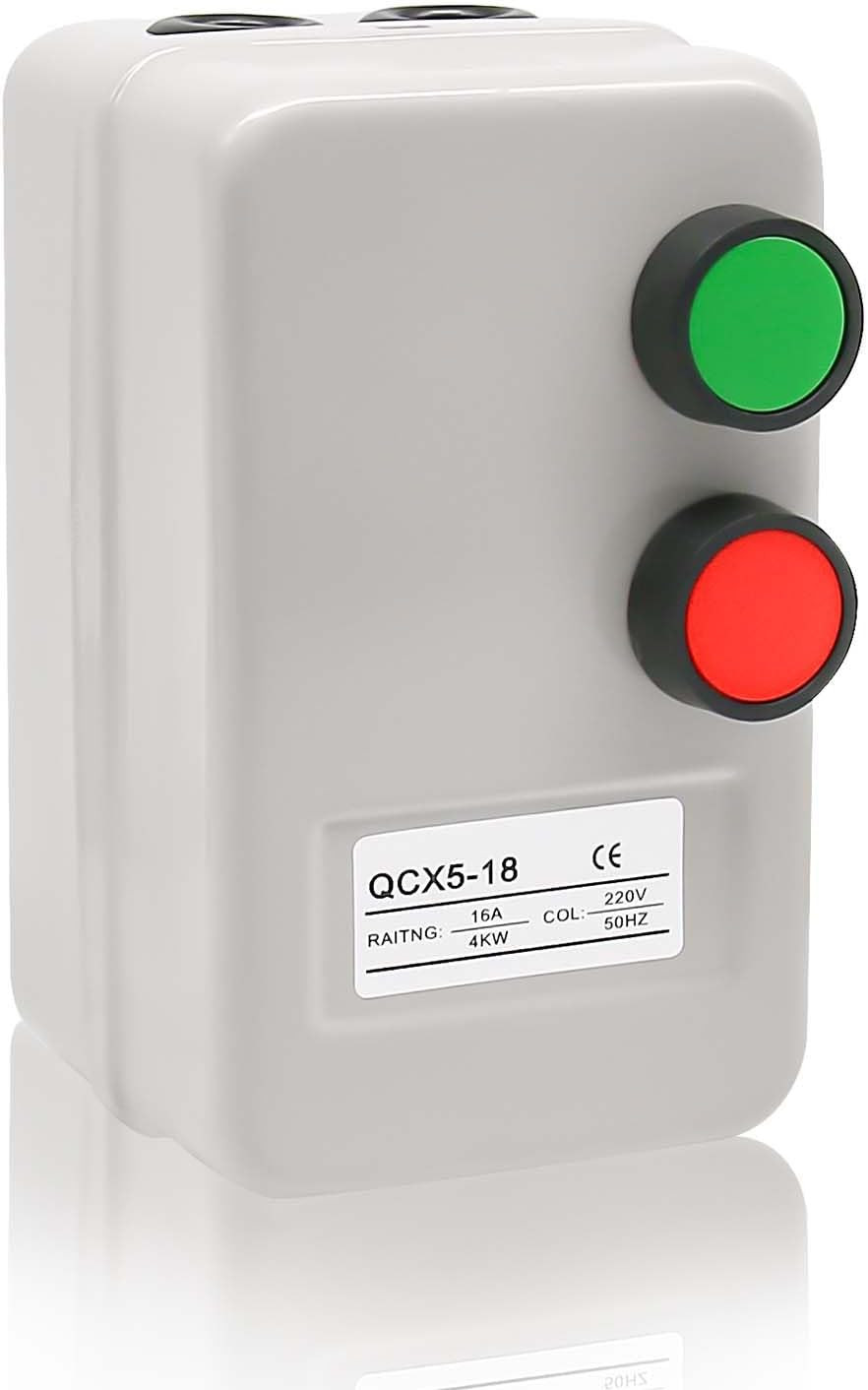 Magnetic Electric Motor Starter - 220/240V 4KW 10-16AMP - 5.5 HP Single Phase Ma