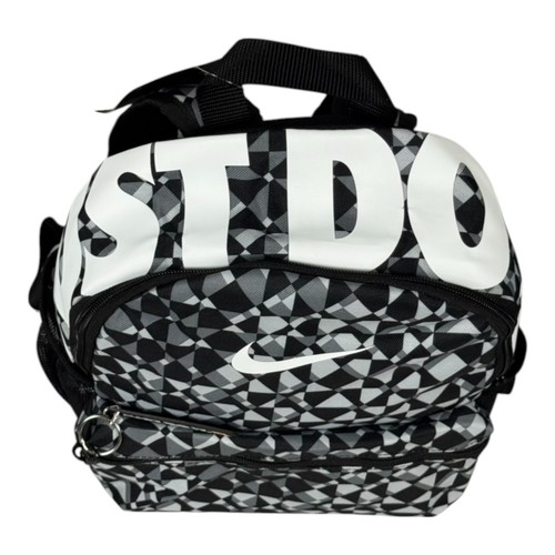 Zaino Nike Brasilia Just Do It stampato Mini 11L DM1884-010 nero/grigio/bianco - Foto 6 di 9