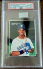 1989 Mothers Cookies Ken Griffey Jr #3 Bat Over Left Shldr-HAND CUT PSA 10 POP 9