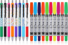 Mr. Pen Bible Journaling Kit, 18 Pack - 10 Gel Highlighters, 8 No Bleed Pens, Bi