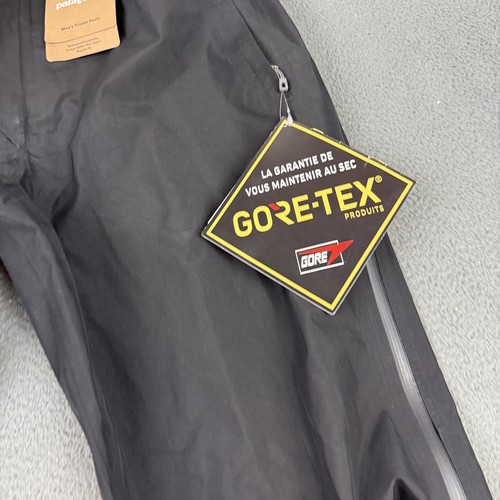 Pantalone Patagonia Triolet Uomo Large Nero Gore-Tex Impermeabile Escursionismo Sci Outdoor - Foto 2 di 10
