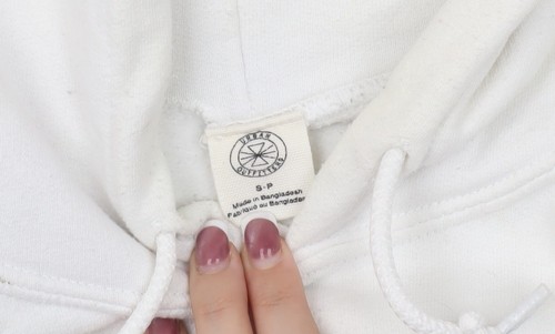 Urban Outfitters Men's S White Pullover Hoodie, Cherry Blossom - Picture 3 of 12