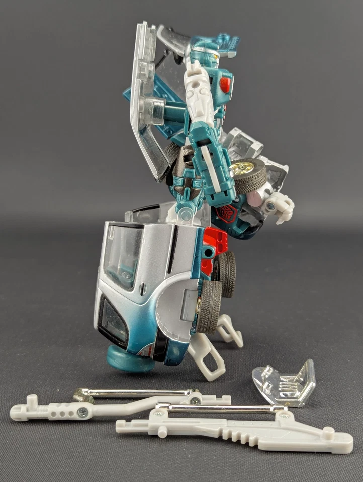 Transformers Car Robots Wildride complete Takara C-002 RID 2001 X-Brawn - Image 4 of 4