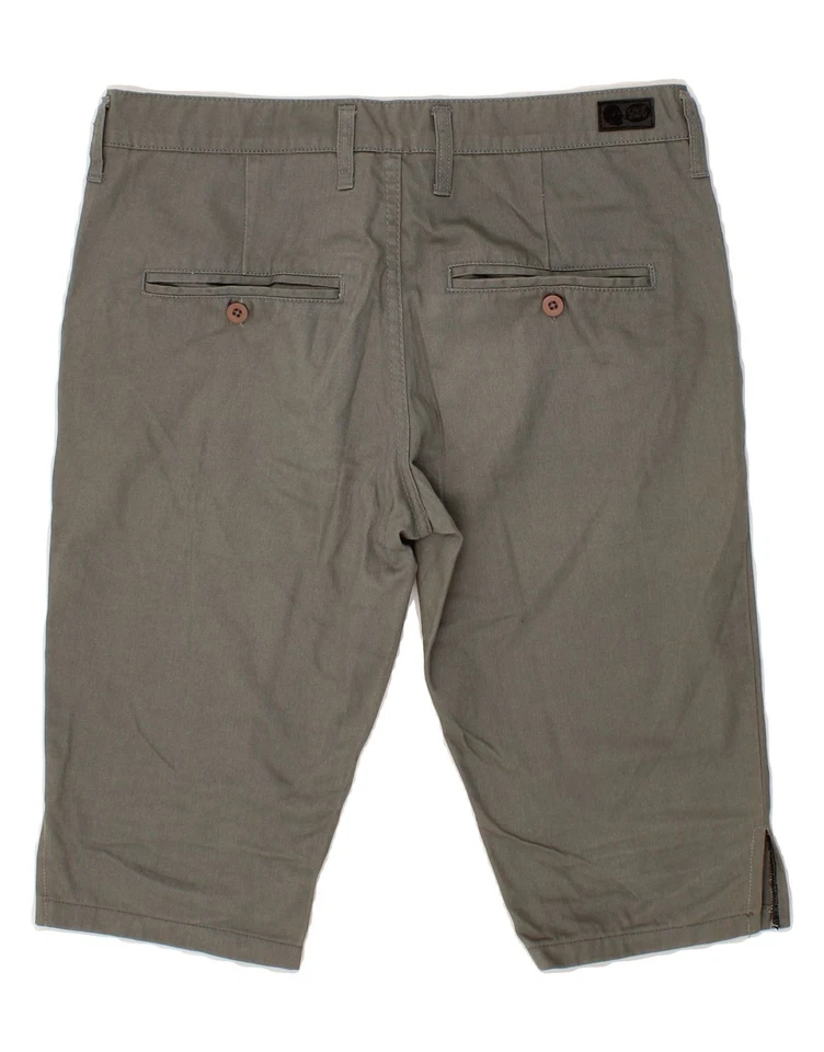 Pantalones Cortos Chinos Baratos Monday Para Hombre W31 Gris Medio Algodón LU02 Foto 2 de 4