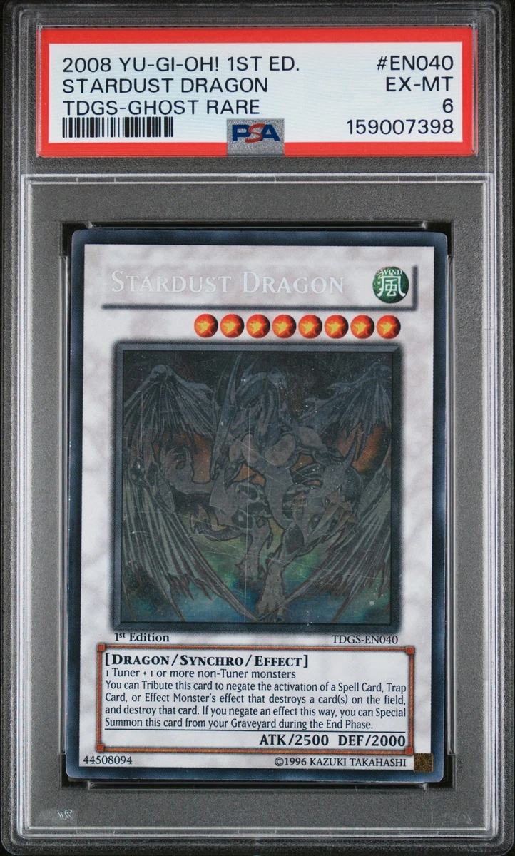 Stardust Dragon Yu-Gi-Oh! TCG Professional Sports Authenticator