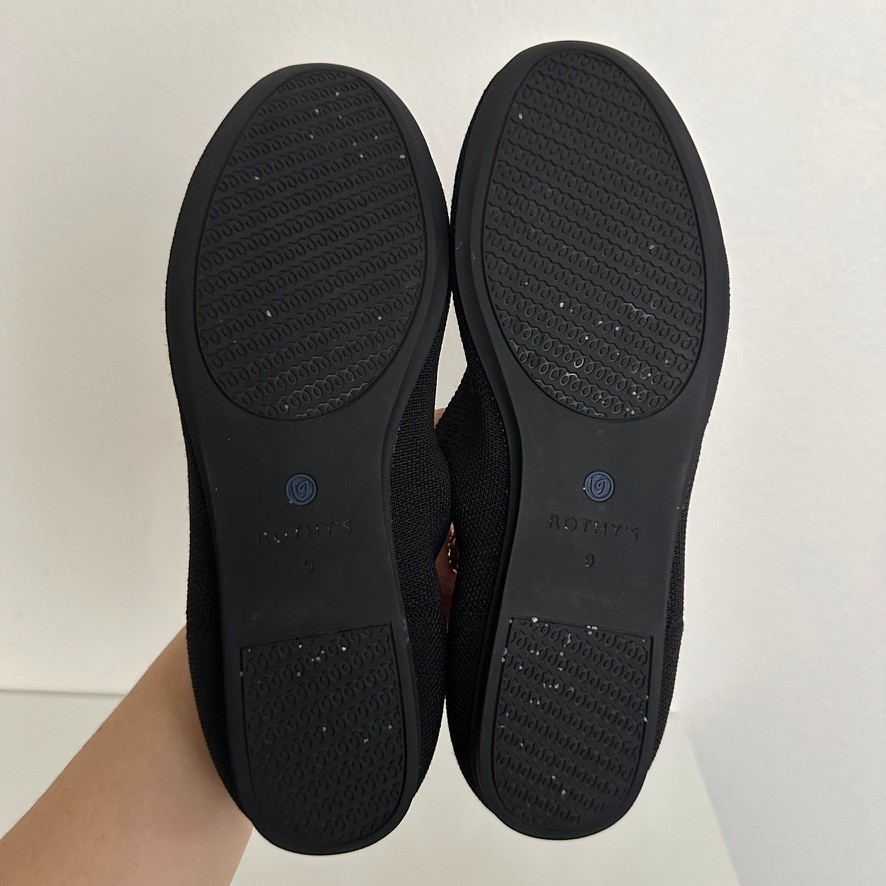 Rothy's The Flat Black Solid Washable Comfort Min… - image 7