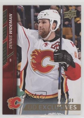 2015-16 Upper Deck UD Exclusives 73/100 Dennis Wideman #27 s9v