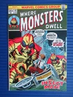 WHERE MONSTERS DWELL # 19 - (FN+) -THE INSECT MAN-SOMETHING LURKS IN THE FOG
