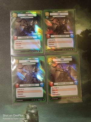 Star Wars Unlimited - Gor, Grievous's Pet Promo x4 - Store Showdown Champion NM