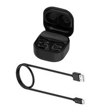Black Charging Case Box For Samsung Galaxy Buds FE R400 Bluetooth Earbuds xx
