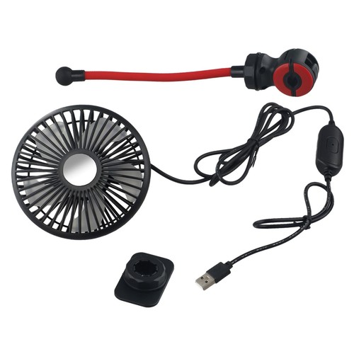 360 Degree Rotating Fan Wear-resistant Wide-angle Air Supply Anti-corrosion - Picture 4 of 12