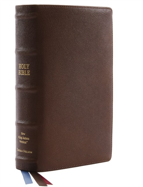 NKJV SingleColumn Reference Bible Premium by Thomas Nelson LEATHER-BOUND