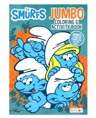   SMURFS Jumbo    COLORING & ACTIVITY    Tear-N-Share Pages Coloring Book.