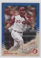 2019 Topps Update Est 1869 Blue Ken Griffey Jr #EST-13 HOF 4al