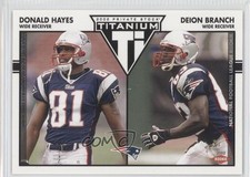 2002 Private Stock Titanium Retail Donald Hayes Deion Branch #146 0f8