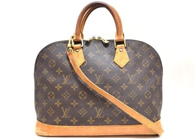 Echte Louis Vuitton Alma PM Handtasche Monogramm Canvas M51130 LV 49759
