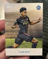 2022 Topps MLS Caleb Wiley Mini Insert Rookie Atlanta United USA USMNT U20