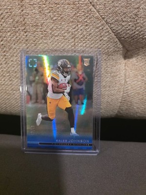 2025 Panini Photogenic - Rookies Kaleb Johnson #157 Blue /49 (RC)