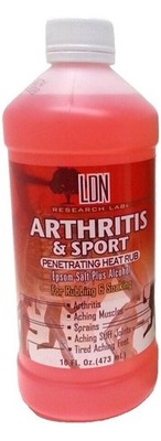 LDN Research 16oz Arthritis & Sport Penetrating Heat Rub Epsom Salt Plus Alcohol