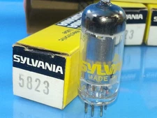 SYLVANIA 5823  TUBE NOS NIB PHOTO Valvola Lampe  Röhre Valve SINGLE