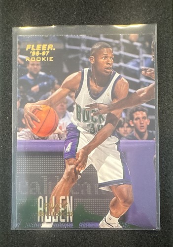 Ray Allen #242 1996 Fleer European card