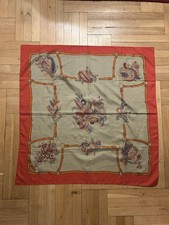 Gucci Damen Schal Tuch Seide Vintage 70er 80er Italien Paolo Gucci Original